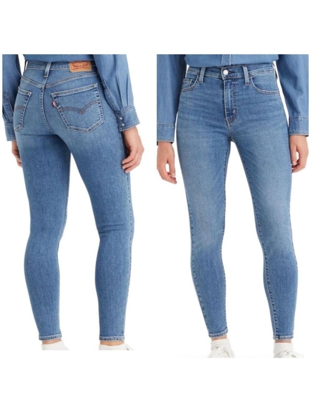 Levi's 720 High Rise Super Skinny Women's Denim Blue size 30